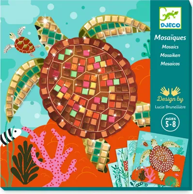 Produktbild von Djeco Mosaik Djeco, Karibik – Innovatives Spielzeug für kleine Entdecker