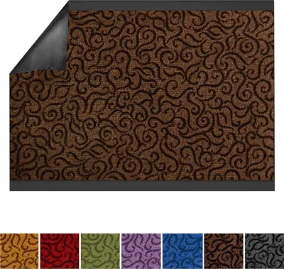 Zdjęcie produktu dla Maty czyszczące Mata zatrzymująca brud Brasil Brown 60 x 90 cm