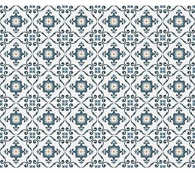 Produktbild von Selbstklebende Fliesenaufkleber für Küche und Bad – 30 Fliesenaufkleber, Azulejos Gaeticia – 30 Aufkleber, 10 x 10 cm