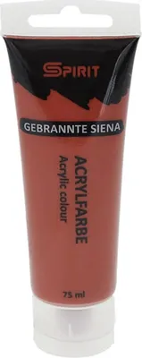 Produktbild von Spirit Acrylfarbe 75 ml, Farbe:Gebranntesiena
