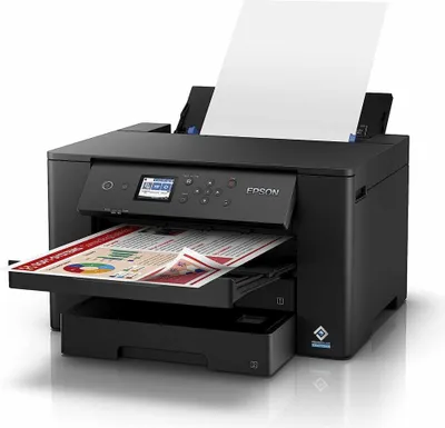 Produktbild von Epson WorkForce WF-7310DTW, Farbe, 4, 4800 x 2400 DPI, A3, 32 Seiten pro Minute, Doppelseitiger Druck