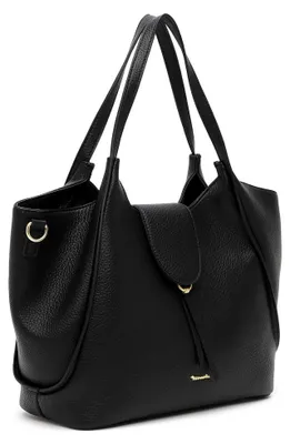 Zdjęcie produktu dla Torebka typu shopper Tamaris, model Manuela SC 35044, kolor: czarny. Wymiary: szerokość 47 cm, wysokość 47 cm, głębokość 16 cm