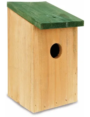 Obrázok produktu pre Záhradný domček pre vtáky Lifetime - vonkajšie kŕmidlo pre vtáky - ideálne pre malé vtáky - 12 x 14 x 22 CM - drevo