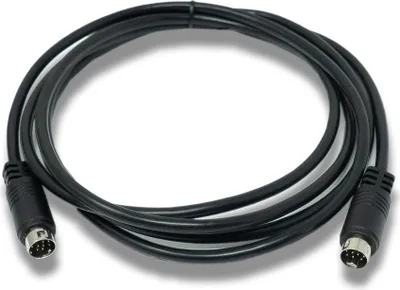 Obrázek produktu pro SYSTEM-S S-Video kabel 180 cm Din 9 pinový konektor do zástrčky černý