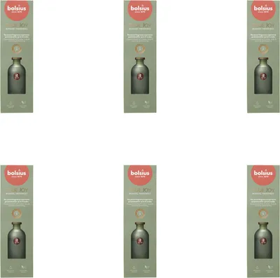 Obrázok produktu pre Bolsius - True Joy - Vonné tyčinky - 80 ml - Botanická sviežosť - Hodnotné balenie - 6 kusov