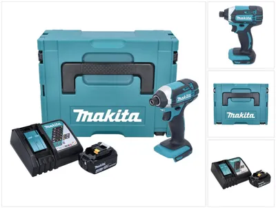 Immagine prodotto di Makita DTD 152 RM1J 18V Avvitatore ad impulsi a batteria in valigetta Makpac + 1x Batteria BL 1840 4,0 Ah + Caricatore rapido DC 18 RC