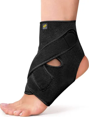 Produktbild von Bracoo FS10 Fußbandage (schwarz in L/XL)