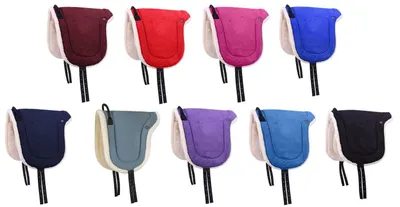 Productafbeelding van Bareback Pad met Zachte Faux Bont voor Paarden