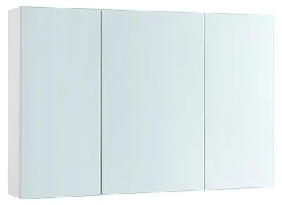 Obrázok produktu pre Kúpeľňová skrinka na stenu so zrkadlom, nastaviteľnou poličkou, úsporná – 15 x 90 x 60 cm