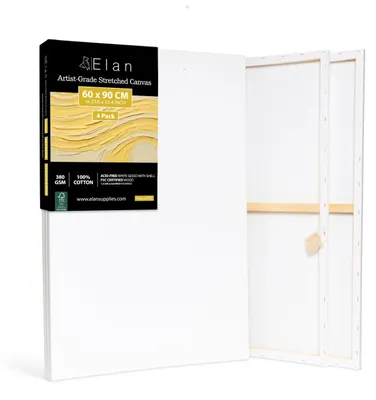 Obrázok produktu pre Sada štyroch plátien (60x90 cm) na drevenom ráme