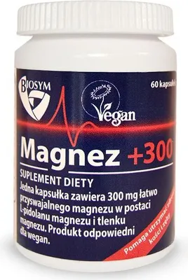 Produktbild von Magnesium +300 300 mg, 60 Kapseln. BIOSYM (MEDI-BLUMEN)
