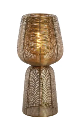 Produktbild von Licht & Wohnen - Tischleuchte ABOSO - Ø24x54cm - Bronze