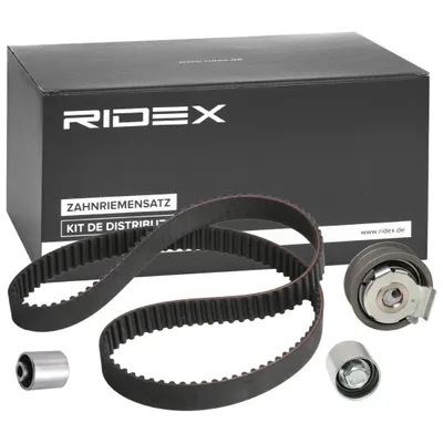 Produktbild von RIDEX 307T0081 Zahnriemensatz für VW GOLF VI (5K1) 148-Zähne