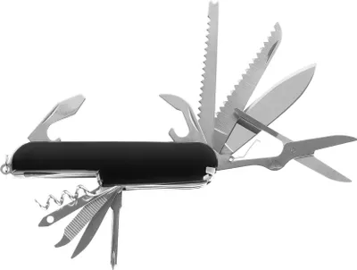 Immagine prodotto di Rebel RB-1114 Coltello multiuso MULTITOOL 13 in 1, nero