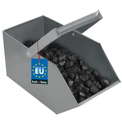 Obrázek produktu pro KOTARBAU Popelník Uhelný box Brikety Dřevo Koks Nádoba na popel Krbový gril Příslušenství Popelník Uhelná pánev Uhelný žlab Odvoz Chlazení Skladování