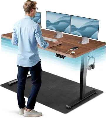 Productafbeelding van CleverDesk, verstelbaar bureau met elektrische hoogteverstelling [TESTWINNAAR]