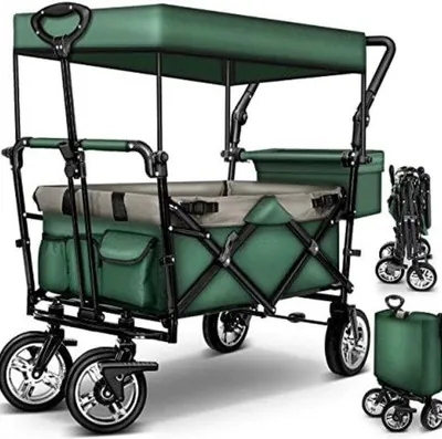 Productafbeelding van Bolwagen met duwstang - Groen