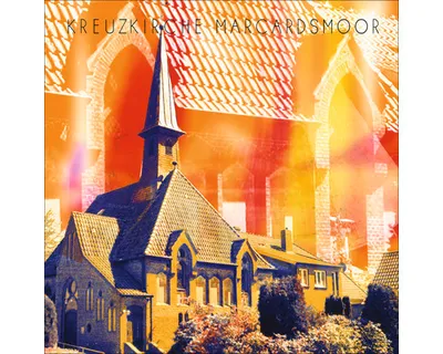 Produktbild von Glasbild Wiesmoor Kreuzkirche Marcardsmoor 20x20 cm