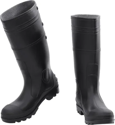 Imagen del producto de vidaXL Botas de goma negras, talla 41, PVC