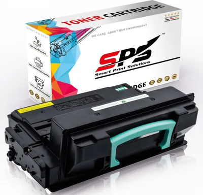 A toner cartridge and its packaging are displayed against a white background.