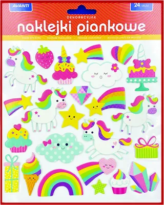 Produktbild von Naklejki piankowe całoroczne V6
