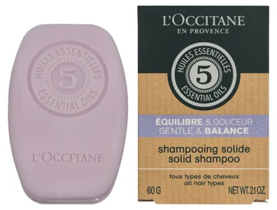 Immagine prodotto di Tutti i tipi di capelli L'Occitane 5 Ess. Oli Gen. & Bal. Shampoo solido