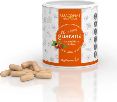 Image de GuaranaVegicaps 100 % pur a 60mg, 90 g KAP