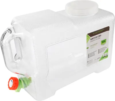 Produktbild von Wasserbehälter 12L mit Kunststoffventil, klar