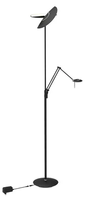 Produktbild von Stehlampe - schwarz - Zenith2 - kunststoff metall - designlampe - LED - 4390ZW - Steinhauer Exclusive