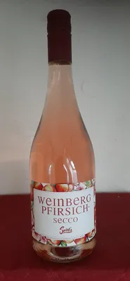 Produktbild von Weinbergpfirsich-Secco mild lieblich Deutscher aromatisierter Perlwein