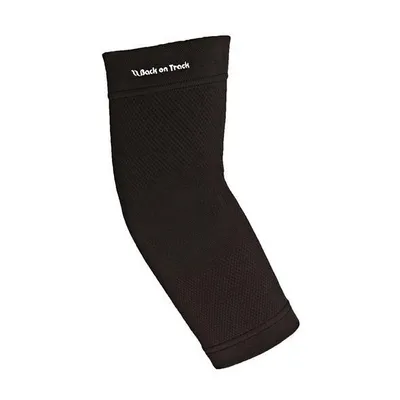 Produktbild von Back on Track Physio Ellbogenschoner 4way stretch, Farbe:Schwarz, Größe:S