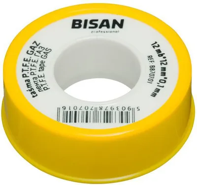 Produktbild von Teflonband für Gasdichtungen PTFE 12 m x 12 mm x 0,1 mm