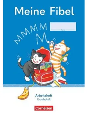 Obrázok produktu pre Meine Fibel 1. Schuljahr - Ausgabe 2022 - Arbeitsheft in Grundschrift - Mit Silbenschieber