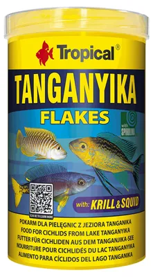 Produktbild von Tropical Tanganyika Flockenfutter für Tanganjika, 1 l