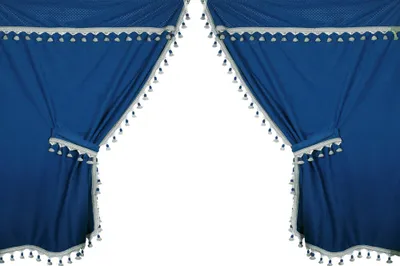 Produktbild von Vorhänge Lampa Mikrofaser für Lastwagen - Blau