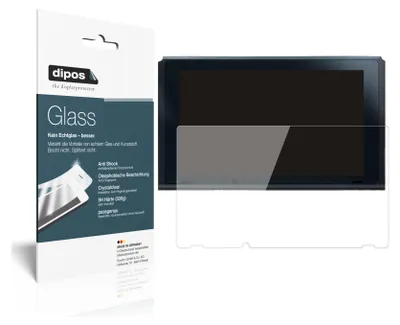 Zdjęcie produktu dla 2x folia ochronna do Nintendo Switch (2021) - folia antywstrząsowa 9H dipos Glass szkło plastikowe