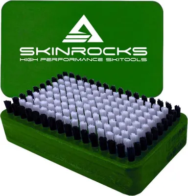 Produktbild von SkinRocks BaseBrush Synthetic Nylon Rosshaar Bronze Ski Belagsbürste Bürste - Material: Nylon