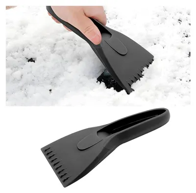 Produktbild von Eiskratzer für Autoscheiben, Spurlose Schneeschaufel, Ergonomischer Griff, Schwarz