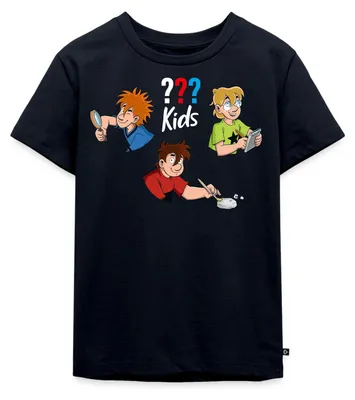 Produktbild von Spreadshirt Die Drei Fragezeichen Kids Detektive Kinder Premium T-Shirt, 110/116 (4 Jahre), Navy