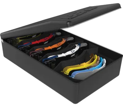 Produktbild von Leatt Velocity Brillenetui Schwarz Schwarz One Size