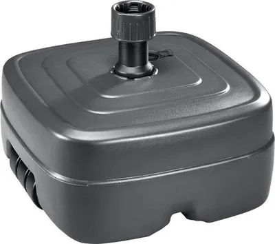 Image de Pied de parasol PE-Paraplubak - env. 45 litres - anthracite - plastique - 2 kg pied de parasol