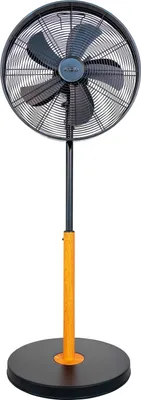 Obrázok produktu pre Unold 86725, Domáci lopatkový ventilátor, Čierna, Drevo, Podlaha, Kov, 44 cm, Otočné