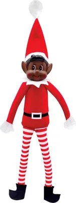 Produktbild von Elfen Puppe Witzbold Junge Dekoartikel rot weiß 38 cm -