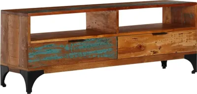Produktbild von TV-Schrank 118x35x45 cm Altholz Massiv