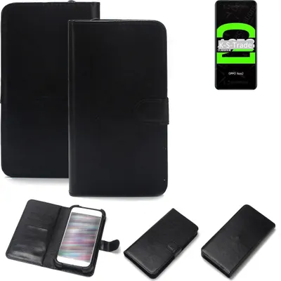 Produktbild von K-S-Trade Handyhülle Schutzhülle kompatibel mit Oppo Ace2 Handy Schutz Hülle Handyhülle Bumper schwarz 1x