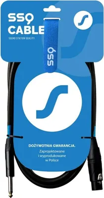Obrázok produktu pre Kábel SSQ XZJM3 - Jack mono - XLR kábel samica, 3 metre