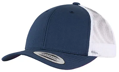 Immagine prodotto di Flexfit - Cappellino da camionista bicolore LT1166 (taglia unica) (blu navy/bianco)