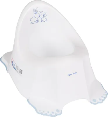 Zdjęcie produktu dla Nocnik Tega Baby antypoślizgowy Eco Bunny - biały