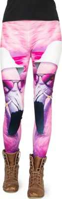 Image de cosey - Flamingo Line - Leggins (taille unique) - Design Flamingo Las Vegas