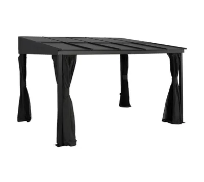 Produktbild von Sojag Aluminium Terrassenüberdachung St. Barth 1014 Anthrazit 296x424x240 cm